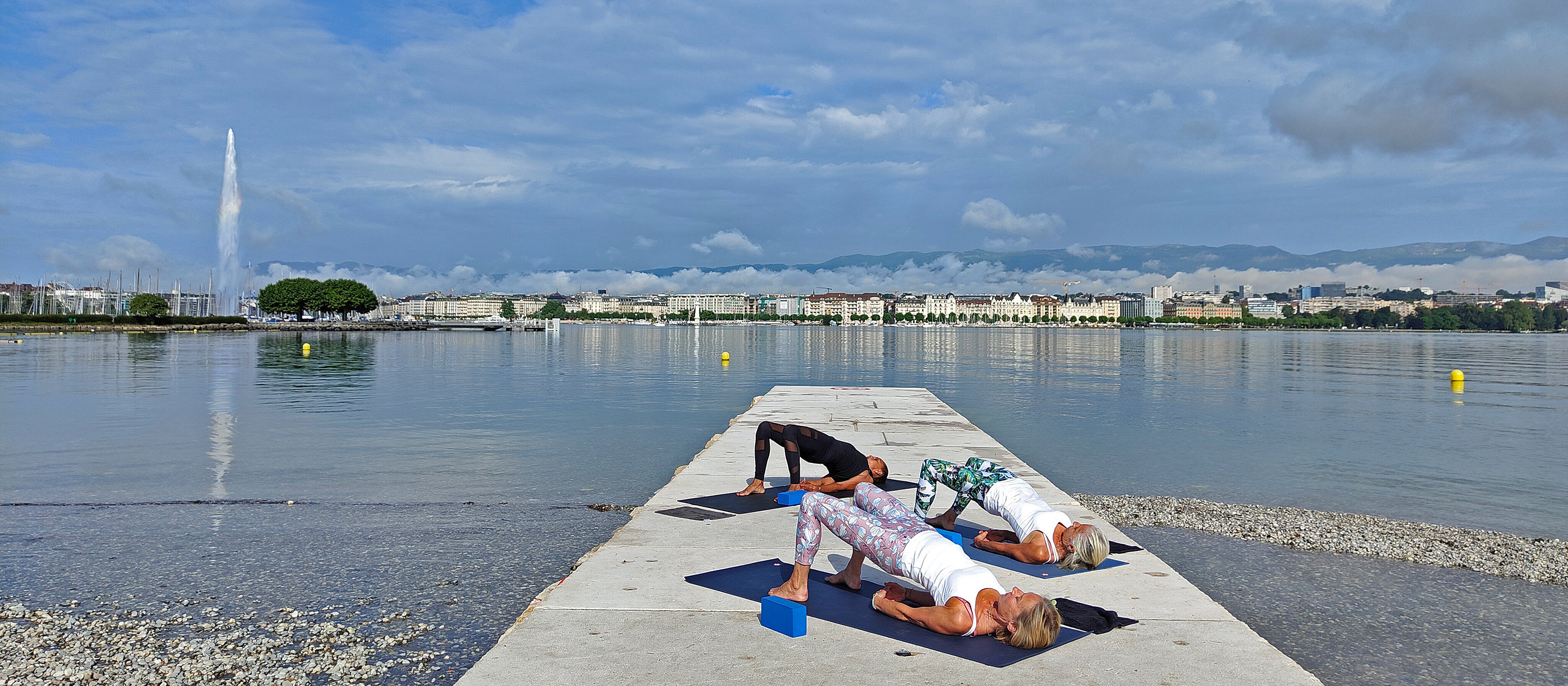 Outdoor Yoga lessons with Lucinda in Geneva